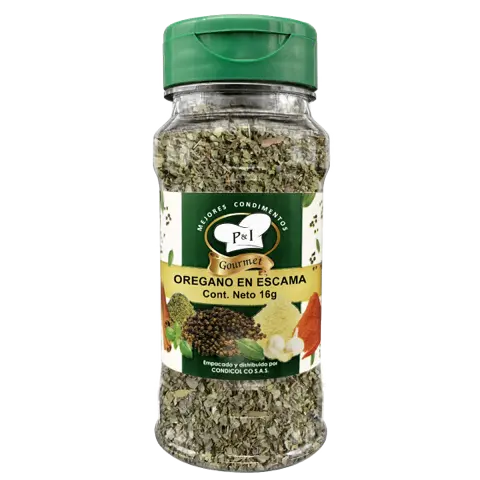 Oregano en Escama 16gr - P&I Gourmet